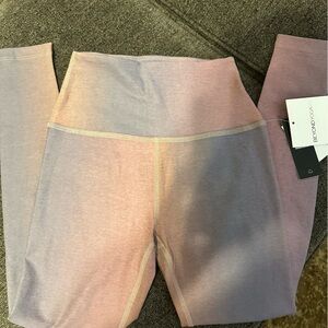 Small Chai Jewel Prismatic SoftMark High waisted Midi Legging NWT Beyond Yoga